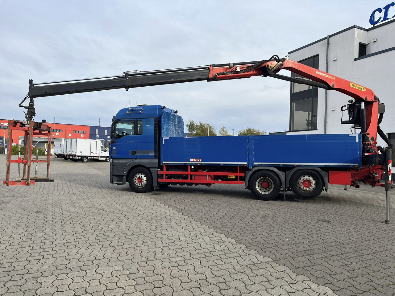 MAN TGX 26.500 6x2 Palfinger 18001 SLD 3 Baustoff - Kraanaga veoauto, Madelveok/ Platvormveok: pilt 2 MAN TGX 26.500 6x2 Palfinger 18001 SLD 3 Baustoff - Kraanaga veoauto, Madelveok/ Platvormveok: pilt 2
