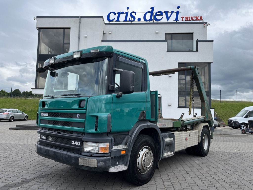 Scania P114 340 4x2 Trösch Absetzkipper Retarder AHK - Nöörtõstukiga veoauto: pilt 1 Scania P114 340 4x2 Trösch Absetzkipper Retarder AHK - Nöörtõstukiga veoauto: pilt 1