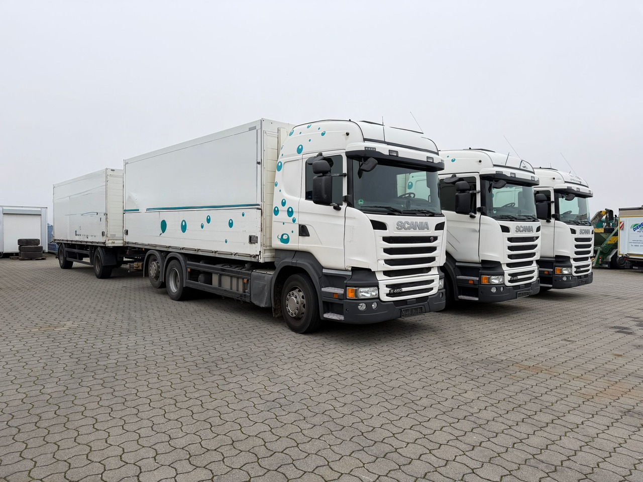 Scania R 450 6x2 Geränkezug + Orten Anhänger - Kasti veoauto: pilt 3 Scania R 450 6x2 Geränkezug + Orten Anhänger - Kasti veoauto: pilt 3
