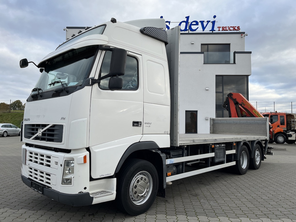 Volvo FH 520 6x2 Palfinger PK 12502 | AHK - Kraanaga veoauto, Madelveok/ Platvormveok: pilt 1 Volvo FH 520 6x2 Palfinger PK 12502 | AHK - Kraanaga veoauto, Madelveok/ Platvormveok: pilt 1