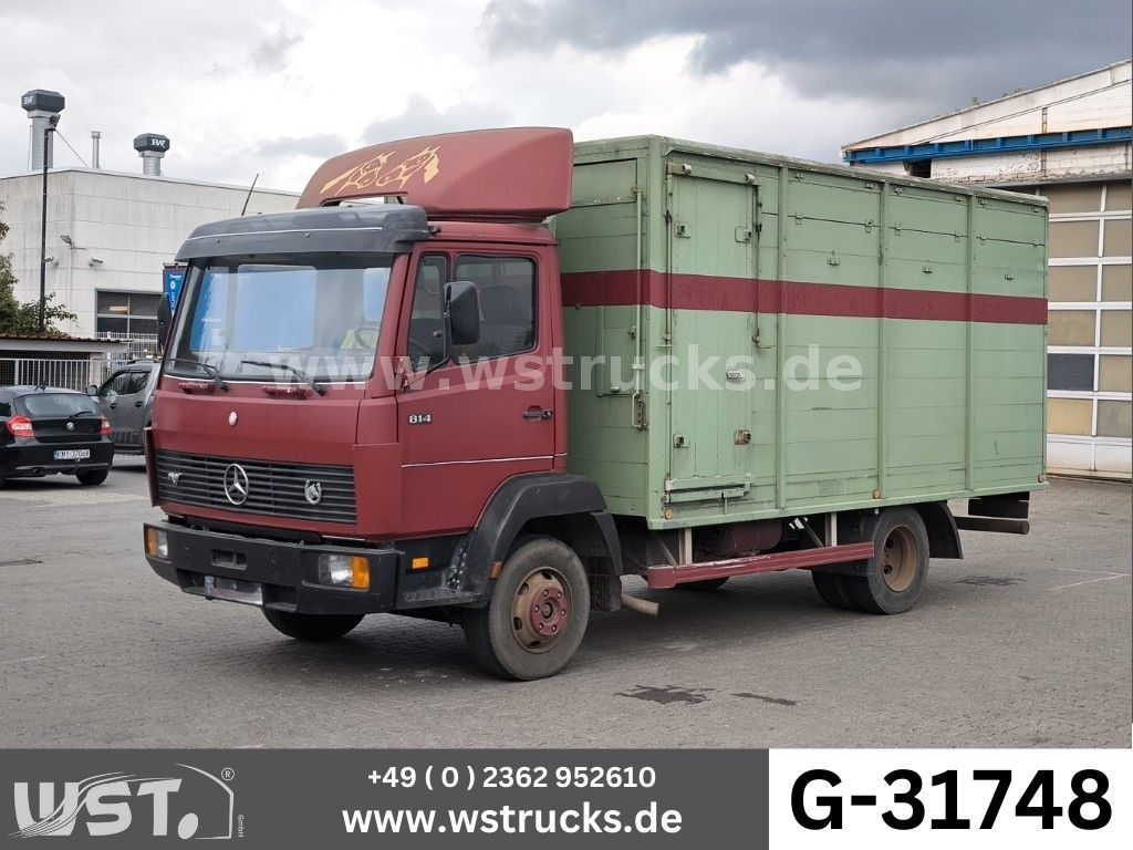 Mercedes-Benz 814 mit 1 Stock Viehaufbau - Loomaveok: pilt 1 Mercedes-Benz 814 mit 1 Stock Viehaufbau - Loomaveok: pilt 1