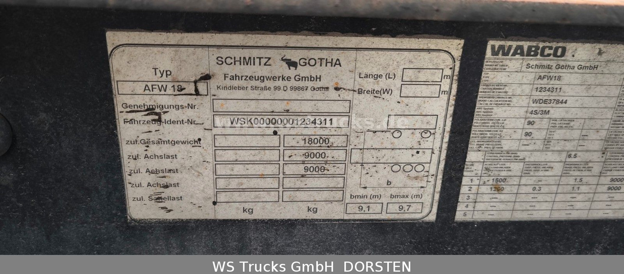 Schmitz Cargobull BDF Wechselbrücke AFW 18 - Konteinerveduk/ Tõstuk järelhaagis: pilt 5 Schmitz Cargobull BDF Wechselbrücke AFW 18 - Konteinerveduk/ Tõstuk järelhaagis: pilt 5