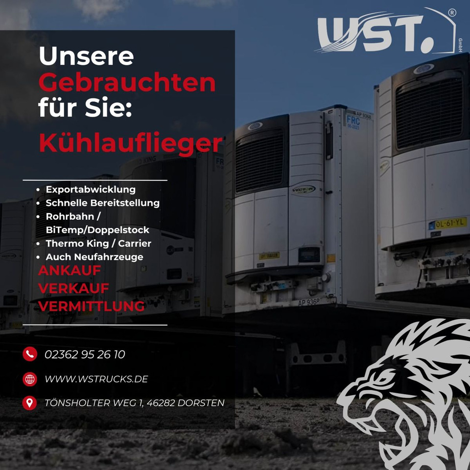 Schmitz Cargobull Kühlauflieger Blumenbreit Vector 1550 - Furgoonpoolhaagis: pilt 2 Schmitz Cargobull Kühlauflieger Blumenbreit Vector 1550 - Furgoonpoolhaagis: pilt 2