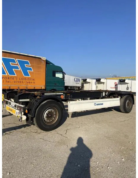 Krone 2- Achs Lafette !! HU/ TÜV NEU !! 2- Achs Lafette !! HU/ TÜV NEU !! - Konteinerveduk/ Tõstuk järelhaagis: pilt 2 Krone 2- Achs Lafette !! HU/ TÜV NEU !! 2- Achs Lafette !! HU/ TÜV NEU !! - Konteinerveduk/ Tõstuk järelhaagis: pilt 2