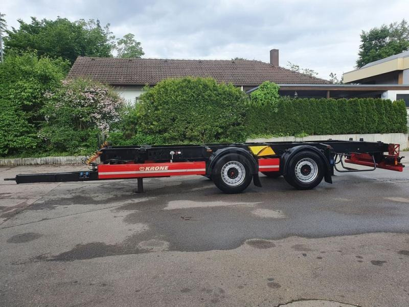 Krone Tandem Standard Lafette tiefgekuppelt 2-Achs Tandem Standard Lafette tiefgekuppelt TÜV NEU! - Konteinerveduk/ Tõstuk järelhaagis: pilt 1 Krone Tandem Standard Lafette tiefgekuppelt 2-Achs Tandem Standard Lafette tiefgekuppelt TÜV NEU! - Konteinerveduk/ Tõstuk järelhaagis: pilt 1