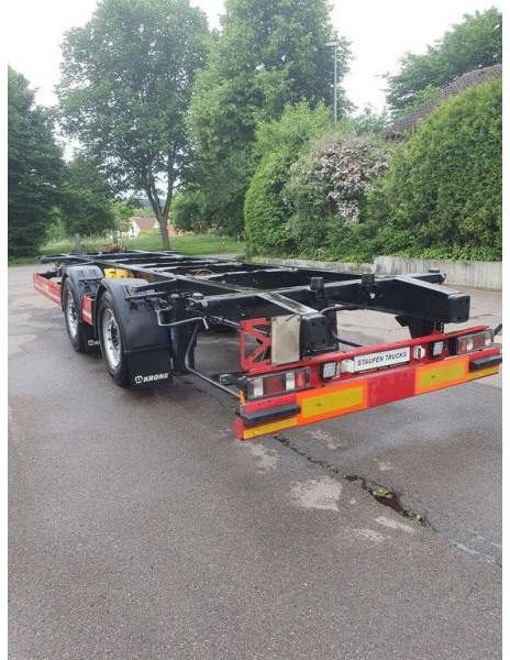 Krone Tandem Standard Lafette tiefgekuppelt 2-Achs Tandem Standard Lafette tiefgekuppelt TÜV NEU! - Konteinerveduk/ Tõstuk järelhaagis: pilt 4 Krone Tandem Standard Lafette tiefgekuppelt 2-Achs Tandem Standard Lafette tiefgekuppelt TÜV NEU! - Konteinerveduk/ Tõstuk järelhaagis: pilt 4