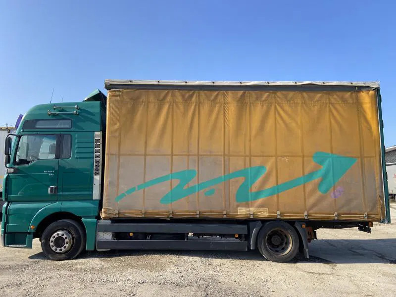 MAN TGA 18.310 BL XXL Jumbo Pritsche Schiebepl. - Tent veoauto: pilt 4 MAN TGA 18.310 BL XXL Jumbo Pritsche Schiebepl. - Tent veoauto: pilt 4
