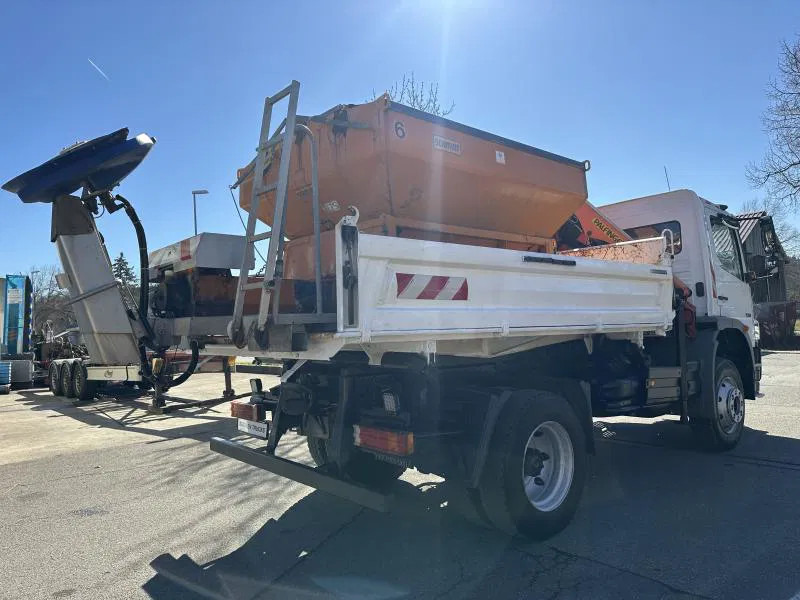 Uus Kallurauto, Kraanaga veoauto Mercedes-Benz Atego 1318 5 x AK Allrad Kran Palfinger 7001: pilt 9