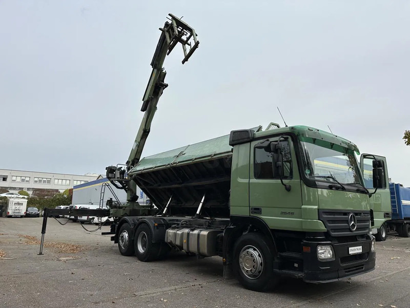 Mercedes-Benz DB 2546 LL 6x2 Kranwagen 2-Seit.Kipper Lenkachse - Kallurauto: pilt 1 Mercedes-Benz DB 2546 LL 6x2 Kranwagen 2-Seit.Kipper Lenkachse - Kallurauto: pilt 1