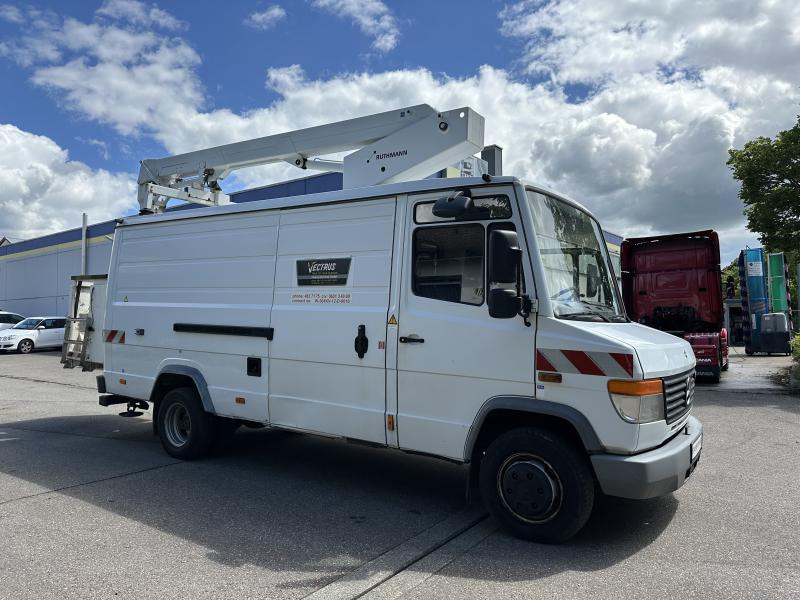 Mercedes Vario 614 D-KA RUTHMANN K130 Hubsteiger 13 m TÜV neu - Veoautolt tõusev platvorm: pilt 2 Mercedes Vario 614 D-KA RUTHMANN K130 Hubsteiger 13 m TÜV neu - Veoautolt tõusev platvorm: pilt 2