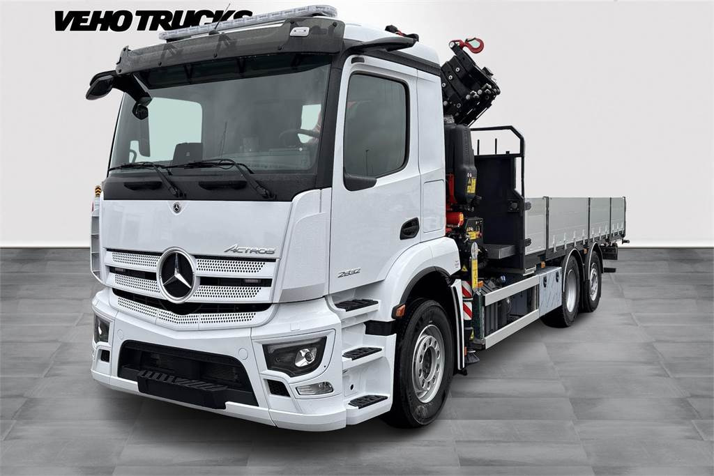 Mercedes-Benz ACTROS 2532 L 6x2 UUSI Nosturiauto - Kraanaga veoauto: pilt 1 Mercedes-Benz ACTROS 2532 L 6x2 UUSI Nosturiauto - Kraanaga veoauto: pilt 1