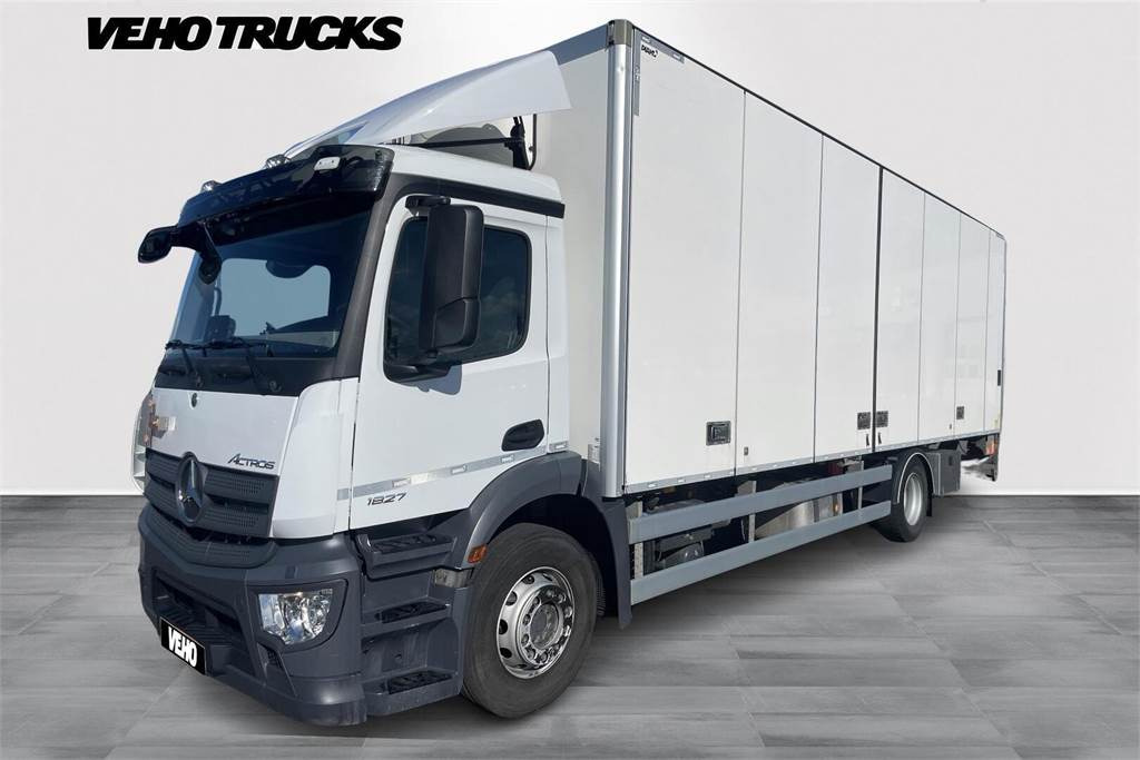 Mercedes-Benz Actros 1827 4x2 8,7m umpikori+PL nostin - Isotermiline furgoon: pilt 1 Mercedes-Benz Actros 1827 4x2 8,7m umpikori+PL nostin - Isotermiline furgoon: pilt 1