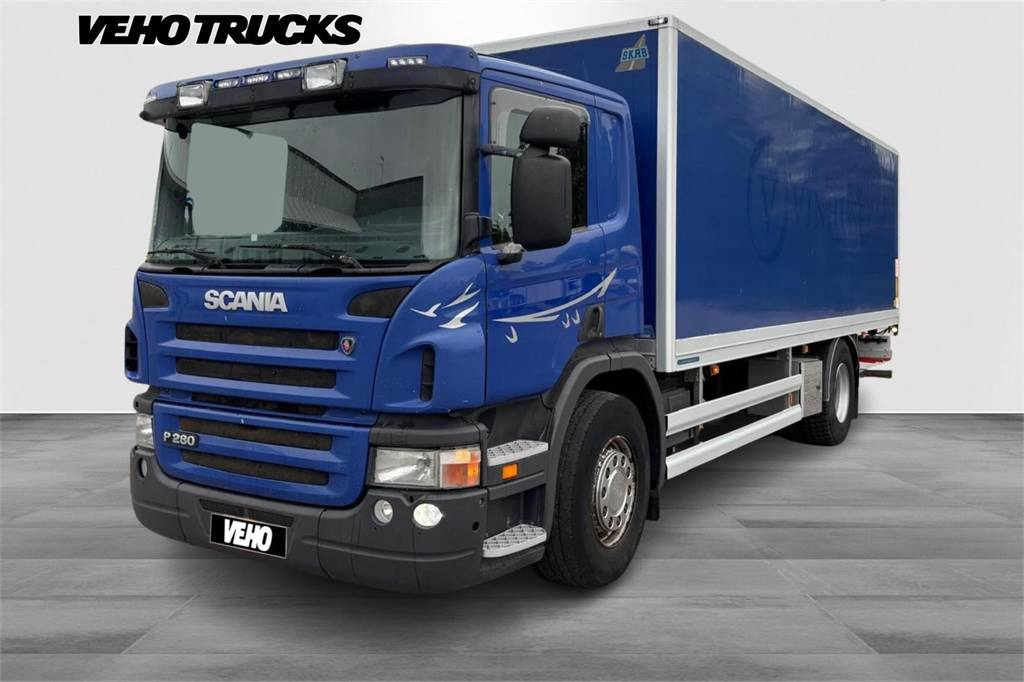 Scania P280 4x2 umpikori - Kasti veoauto: pilt 1 Scania P280 4x2 umpikori - Kasti veoauto: pilt 1