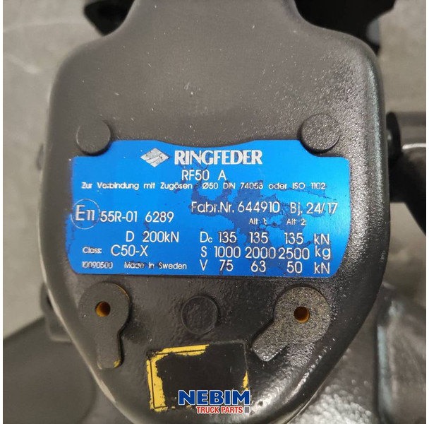 Varuosa - Veoauto Diversen Diversen - 24224919 - AHW koppeling Ringfeder: pilt 6
