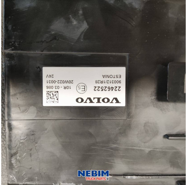Volvo Volvo - 22462522 - Regeleenheid - Varuosa - Veoauto: pilt 3 Volvo Volvo - 22462522 - Regeleenheid - Varuosa - Veoauto: pilt 3