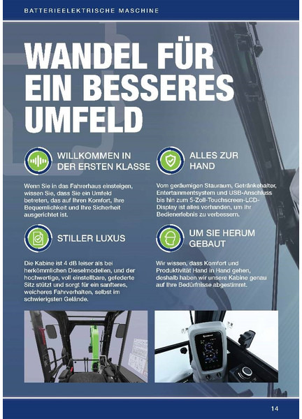 Uus Miniekskavaator LIUGONG 9027 FE vollelektrisch, 2.680 kg: pilt 14