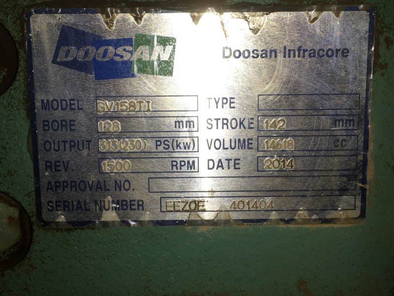 Doosan GV158TI USED - Ehitusmasinad: pilt 5 Doosan GV158TI USED - Ehitusmasinad: pilt 5