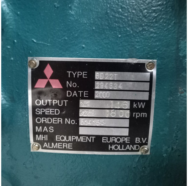 Mitsubishi 6D22-T USED - Ehitusmasinad: pilt 5 Mitsubishi 6D22-T USED - Ehitusmasinad: pilt 5