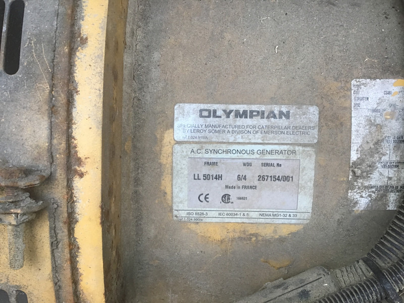 Perkins OLYMPIAN GEH250 GENERATOR 250KVA FOR PARTS - Generaatorikomplekt: pilt 4 Perkins OLYMPIAN GEH250 GENERATOR 250KVA FOR PARTS - Generaatorikomplekt: pilt 4