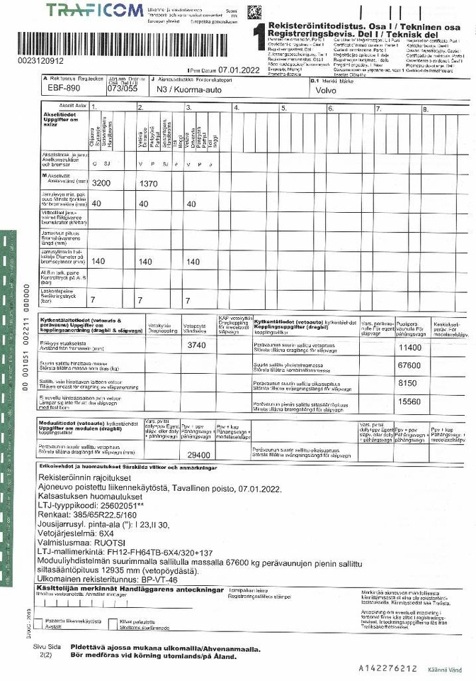 Sadulveok Volvo FH12 460: pilt 10