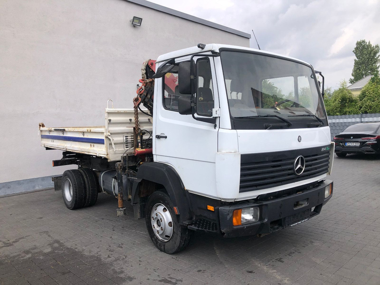 Mercedes-Benz 814 EcoPower, Kran - Tarbesõiduk kallur: pilt 3 Mercedes-Benz 814 EcoPower, Kran - Tarbesõiduk kallur: pilt 3
