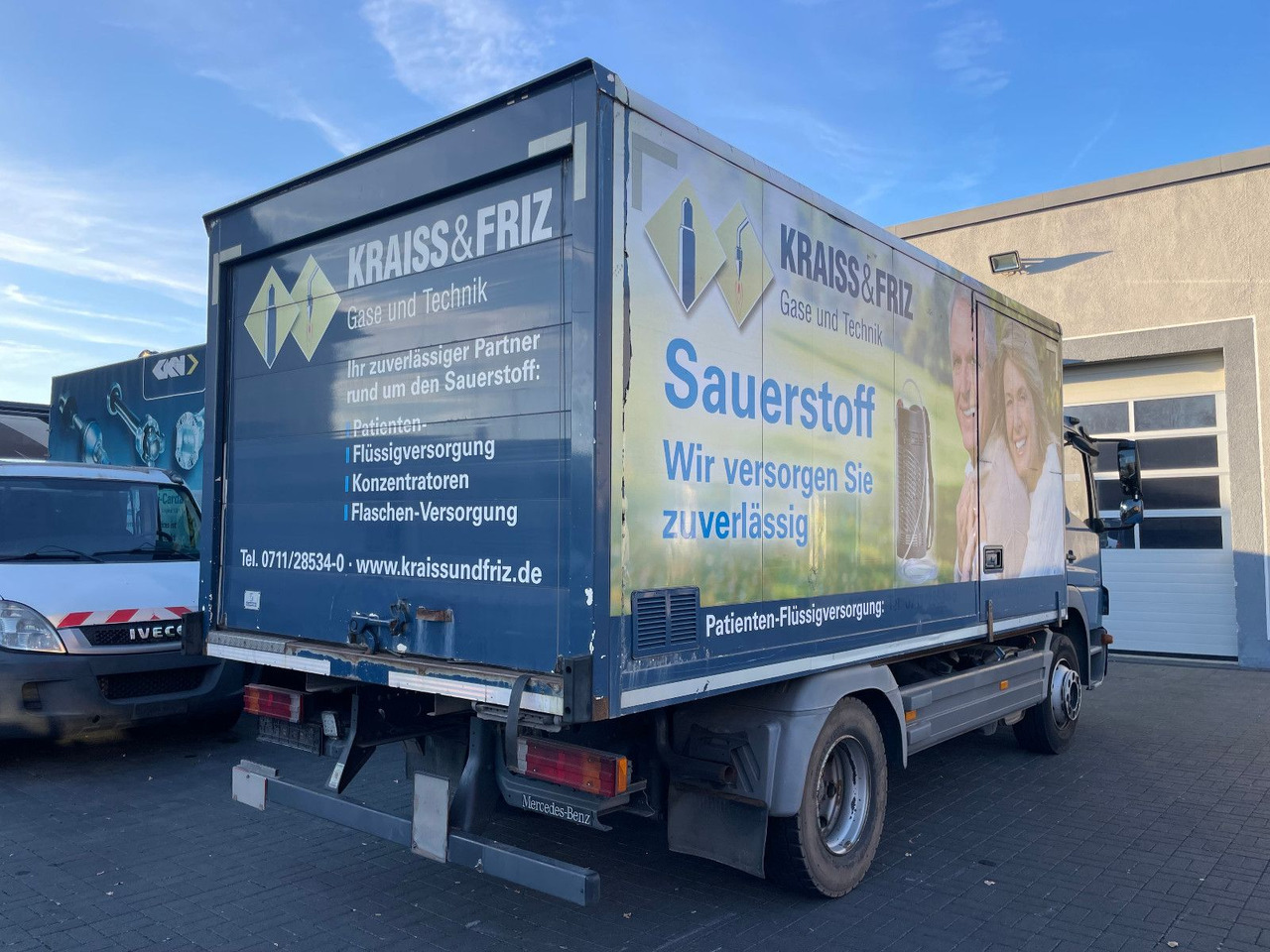 Mercedes-Benz Atego 2 6-Zyl. 4x2 1224 Klima, Radstand: 3.56m. - Kasti veoauto: pilt 4 Mercedes-Benz Atego 2 6-Zyl. 4x2 1224 Klima, Radstand: 3.56m. - Kasti veoauto: pilt 4