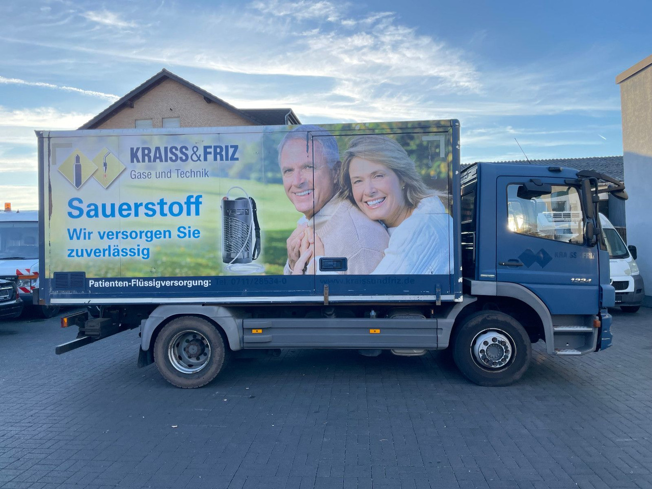 Mercedes-Benz Atego 2 6-Zyl. 4x2 1224 Klima, Radstand: 3.56m. - Kasti veoauto: pilt 5 Mercedes-Benz Atego 2 6-Zyl. 4x2 1224 Klima, Radstand: 3.56m. - Kasti veoauto: pilt 5