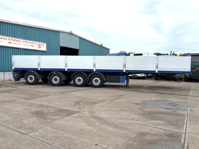 Kwb KWB P-504-STI-H 4-AXLE FLATBED TRAILER (SAF AXLES / 2x STEERING AXLE / 2x LIFT-AXLE / ALUMINIUM SIDE BORDS /ABS-EBS) - Platvorm/ Madelpoolhaagis: pilt 4 Kwb KWB P-504-STI-H 4-AXLE FLATBED TRAILER (SAF AXLES / 2x STEERING AXLE / 2x LIFT-AXLE / ALUMINIUM SIDE BORDS /ABS-EBS) - Platvorm/ Madelpoolhaagis: pilt 4