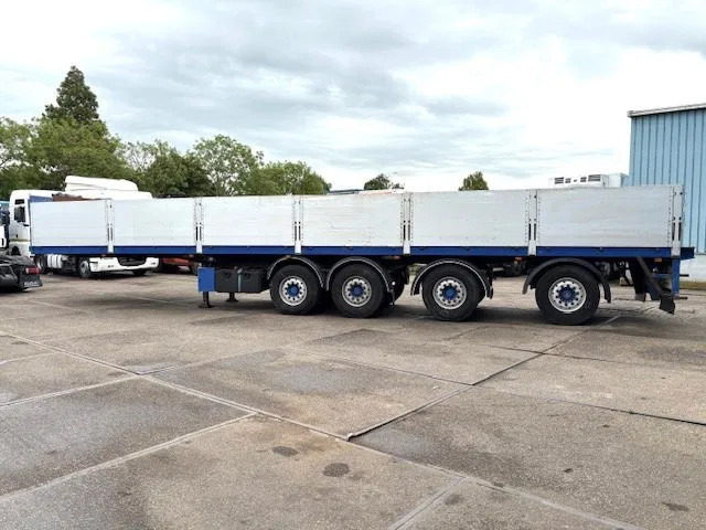 Kwb KWB P-504-STI-H 4-AXLE FLATBED TRAILER (SAF AXLES / 2x STEERING AXLE / 2x LIFT-AXLE / ALUMINIUM SIDE BORDS /ABS-EBS) - Platvorm/ Madelpoolhaagis: pilt 5 Kwb KWB P-504-STI-H 4-AXLE FLATBED TRAILER (SAF AXLES / 2x STEERING AXLE / 2x LIFT-AXLE / ALUMINIUM SIDE BORDS /ABS-EBS) - Platvorm/ Madelpoolhaagis: pilt 5