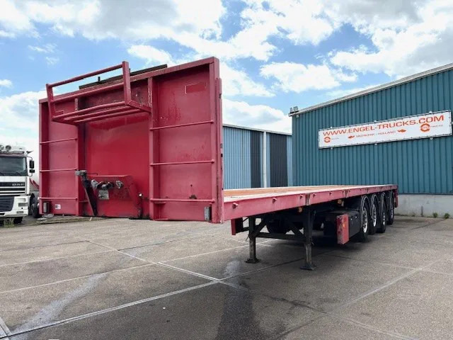 Kwb P-504-STI-H 4-AXLE FLATBED TRAILER (SAF AXLES / 2x STEERING AXLE / 2x LIFT-AXLE / ABS-EBS) - Platvorm/ Madelpoolhaagis: pilt 1 Kwb P-504-STI-H 4-AXLE FLATBED TRAILER (SAF AXLES / 2x STEERING AXLE / 2x LIFT-AXLE / ABS-EBS) - Platvorm/ Madelpoolhaagis: pilt 1