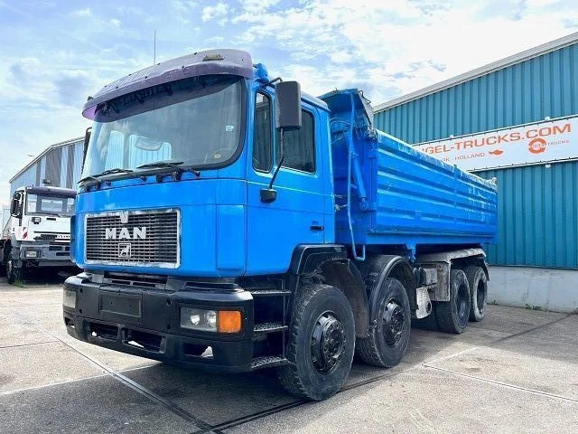 MAN 41.464 F2000 8X4 FULL STEEL KIPPER (EURO 2 / ZF16 MANUAL GEARBOX / ZF-INTARDER / FULL STEEL SUSPENSION / REDUCTION AXLES) - Kallurauto: pilt 1 MAN 41.464 F2000 8X4 FULL STEEL KIPPER (EURO 2 / ZF16 MANUAL GEARBOX / ZF-INTARDER / FULL STEEL SUSPENSION / REDUCTION AXLES) - Kallurauto: pilt 1