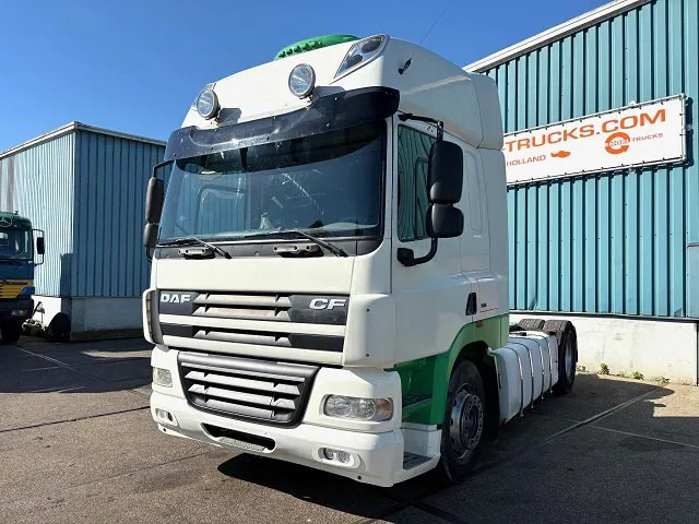 DAF CF 85.410 SPACECAB 4x2 (ZF16 MANUAL GEARBOX / MX-BRAKE / 995 LITER DIESELTANK / AIRCONDITIONING / FRIDGE UNTHER BED) - Sadulveok: pilt 1 DAF CF 85.410 SPACECAB 4x2 (ZF16 MANUAL GEARBOX / MX-BRAKE / 995 LITER DIESELTANK / AIRCONDITIONING / FRIDGE UNTHER BED) - Sadulveok: pilt 1