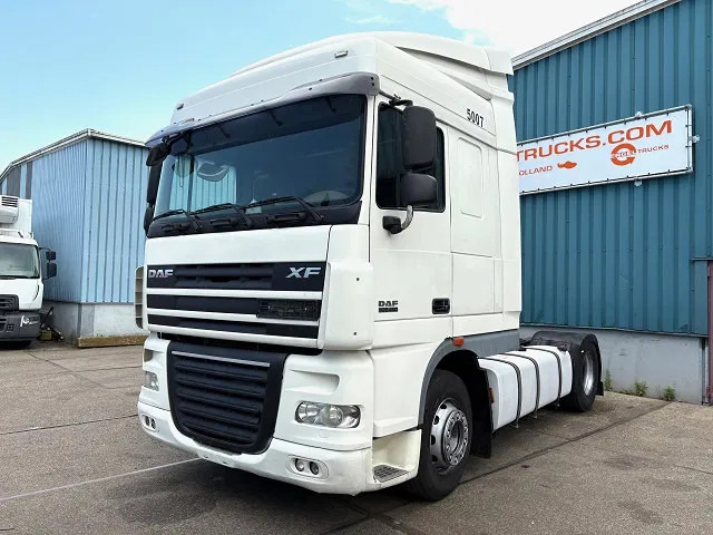 DAF XF 105.460 SPACECAB (ZF16 MANUAL GEARBOX / MX-BRAKE / 870+430 LITER TANK / FRIDGE / AIRCONDITIONING) - Sadulveok: pilt 1 DAF XF 105.460 SPACECAB (ZF16 MANUAL GEARBOX / MX-BRAKE / 870+430 LITER TANK / FRIDGE / AIRCONDITIONING) - Sadulveok: pilt 1