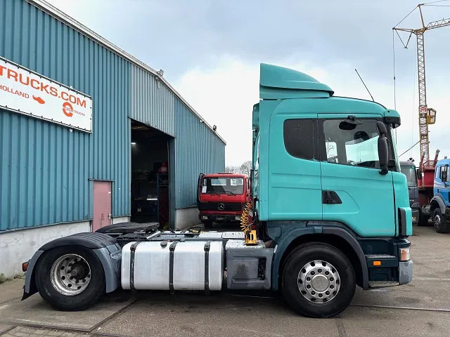 Scania R114-380 LA SLEEPERCAB 4x2 (EURO 2 / MANUAL GEARBOX / HYDRAULIC KIT / P.T.O. / FULL SPOILERSET / ETC.) - Sadulveok: pilt 4 Scania R114-380 LA SLEEPERCAB 4x2 (EURO 2 / MANUAL GEARBOX / HYDRAULIC KIT / P.T.O. / FULL SPOILERSET / ETC.) - Sadulveok: pilt 4