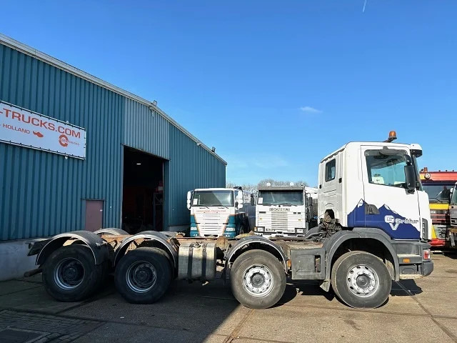 Scania R124-420 C 8x4 FULL STEEL CHASSIS (EURO 3 / FULL STEEL SUSPENSION / REDUCTION AXLES / GRS900 GEARBOX) - Kabiinišassiiga veoauto: pilt 2 Scania R124-420 C 8x4 FULL STEEL CHASSIS (EURO 3 / FULL STEEL SUSPENSION / REDUCTION AXLES / GRS900 GEARBOX) - Kabiinišassiiga veoauto: pilt 2