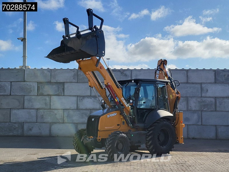 Case 570SV A/C - 4WD - 4-1 BUCKET - TELESCOPIC STICK - Ekskavaator-laadur: pilt 5 Case 570SV A/C - 4WD - 4-1 BUCKET - TELESCOPIC STICK - Ekskavaator-laadur: pilt 5