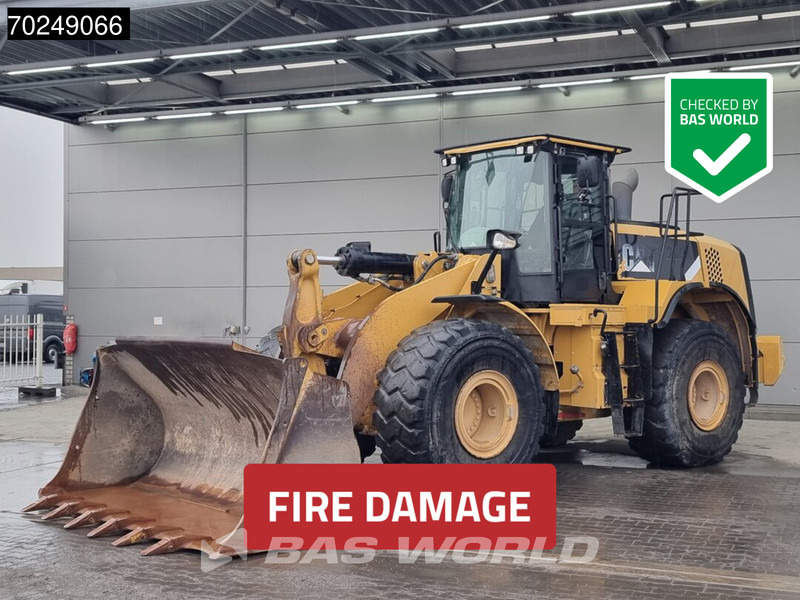 Cat 966 K FIRE DAMAGE - OPERABLE - Rataslaadur: pilt 1 Cat 966 K FIRE DAMAGE - OPERABLE - Rataslaadur: pilt 1