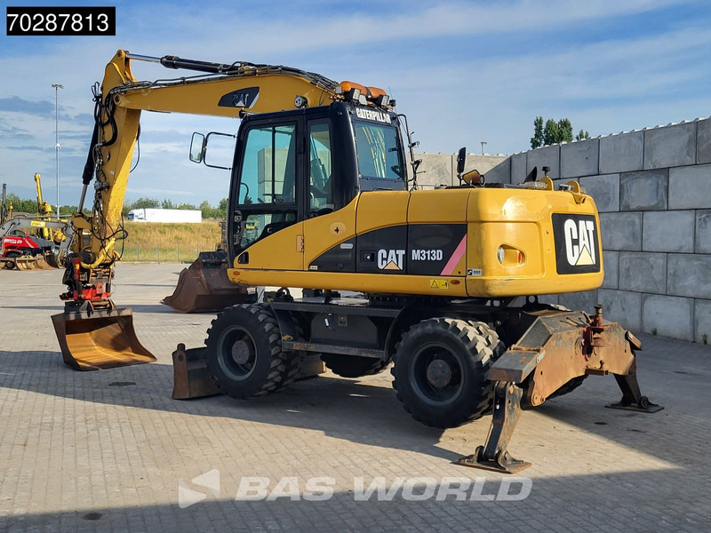 Caterpillar M313 D OUTRIGGERS + BLADE - Ratastel ekskavaator: pilt 3 Caterpillar M313 D OUTRIGGERS + BLADE - Ratastel ekskavaator: pilt 3
