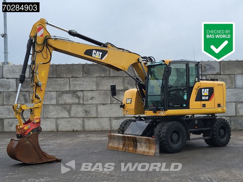 Caterpillar M314 F - Ratastel ekskavaator: pilt 1 Caterpillar M314 F - Ratastel ekskavaator: pilt 1