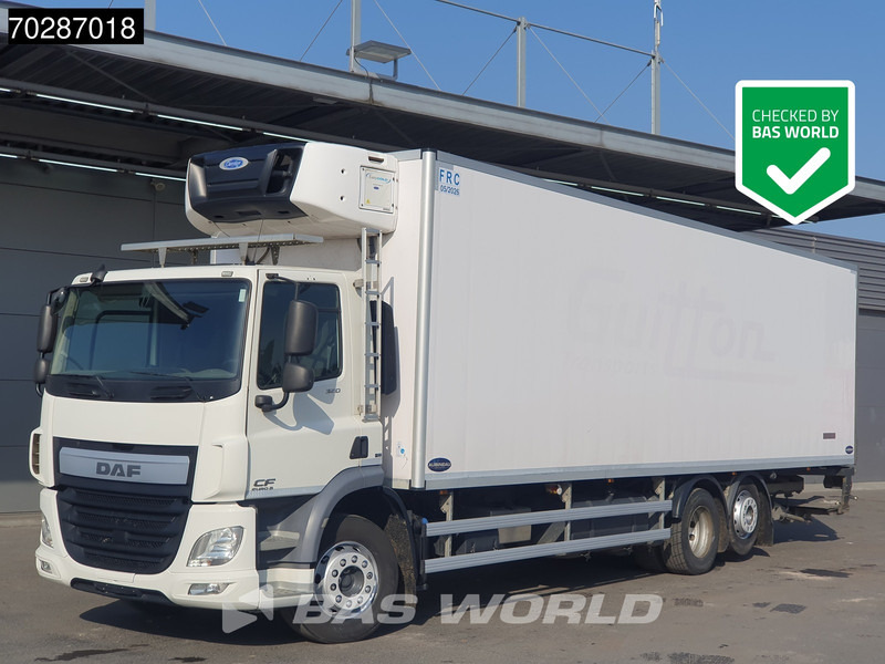 DAF CF 320 6X2 Carrier Supra 1150 2000kg Ladebordwand Lift asche Automatic ACC Euro 6 - Külmutiga veoauto: pilt 1 DAF CF 320 6X2 Carrier Supra 1150 2000kg Ladebordwand Lift asche Automatic ACC Euro 6 - Külmutiga veoauto: pilt 1