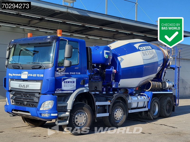 DAF CF 400 8X4 9m3 Stetter AM 9 FHCBL Mixer Manual Big-Axle Steelsuspension Euro 6 - Autobetoonisegisti: pilt 1 DAF CF 400 8X4 9m3 Stetter AM 9 FHCBL Mixer Manual Big-Axle Steelsuspension Euro 6 - Autobetoonisegisti: pilt 1
