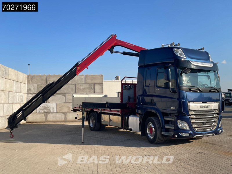 DAF CF 530 4X2 HMF 1820-RC Kran Crane Retarder Space cab Euro 6 - Madelveok/ Platvormveok, Kraanaga veoauto: pilt 5 DAF CF 530 4X2 HMF 1820-RC Kran Crane Retarder Space cab Euro 6 - Madelveok/ Platvormveok, Kraanaga veoauto: pilt 5