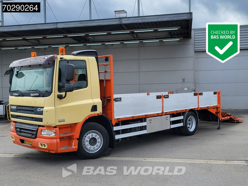 DAF CF75.310 4X2 19tons NL-Truck machine transporter Hydraulic Ramp Automatic Euro 4 - Treilerveoauto: pilt 1 DAF CF75.310 4X2 19tons NL-Truck machine transporter Hydraulic Ramp Automatic Euro 4 - Treilerveoauto: pilt 1