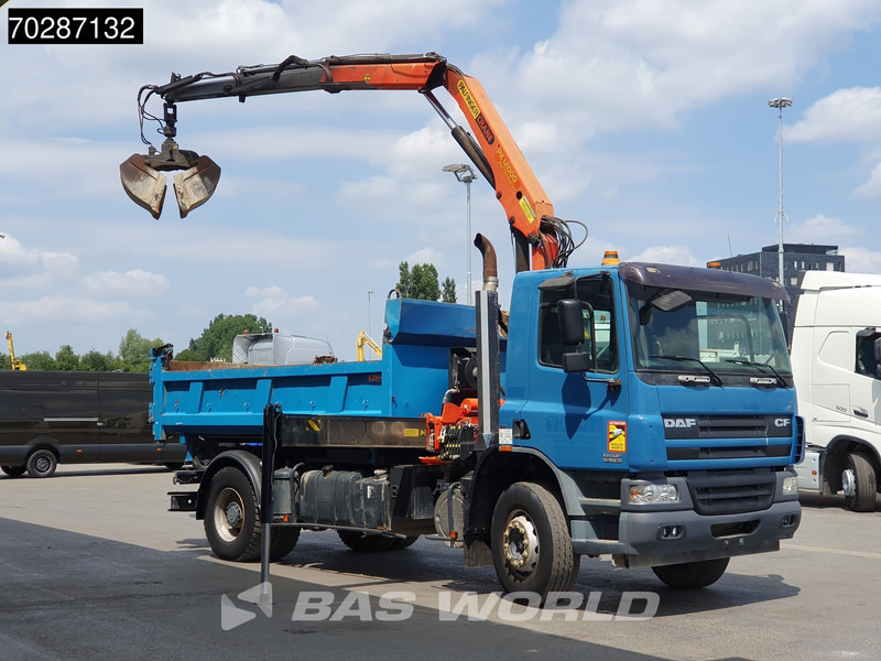 DAF CF75.310 4X2 Palfinger PK12000 Kran Crane 7m3 tipper Big-Axle Steelsuspension Euro 3 - Kallurauto, Kraanaga veoauto: pilt 3 DAF CF75.310 4X2 Palfinger PK12000 Kran Crane 7m3 tipper Big-Axle Steelsuspension Euro 3 - Kallurauto, Kraanaga veoauto: pilt 3