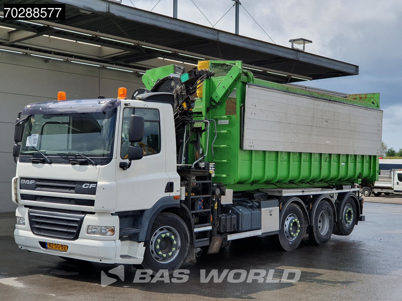 DAF CF85.360 8X2 NL-Truck HIAB 211 E-3 Hipro Crane + Hooklift Lift+steering Axle Automatic Euro 5 - Konkstõstukiga veoauto, Kraanaga veoauto: pilt 5 DAF CF85.360 8X2 NL-Truck HIAB 211 E-3 Hipro Crane + Hooklift Lift+steering Axle Automatic Euro 5 - Konkstõstukiga veoauto, Kraanaga veoauto: pilt 5