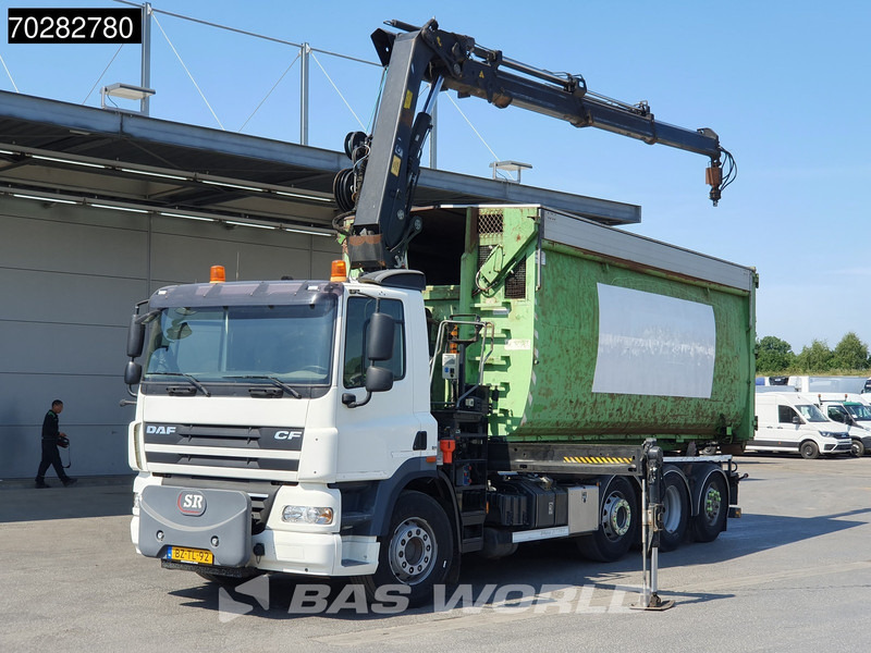 DAF CF85.360 8X2 NL-Truck Hiab 211 E-3 HIPRO Kran 21T Multilift Euro 5 - Konkstõstukiga veoauto, Kraanaga veoauto: pilt 5 DAF CF85.360 8X2 NL-Truck Hiab 211 E-3 HIPRO Kran 21T Multilift Euro 5 - Konkstõstukiga veoauto, Kraanaga veoauto: pilt 5