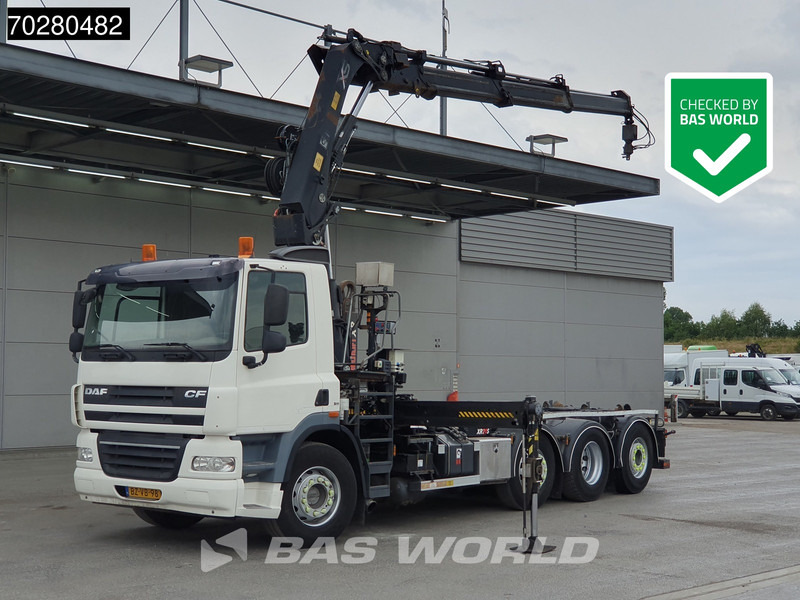 DAF CF85.360 8X2 NL-Truck Hiab 211 E-3 Hipro Kran 21tons Multilift Lift+steering Euro 5 - Konkstõstukiga veoauto, Kraanaga veoauto: pilt 1 DAF CF85.360 8X2 NL-Truck Hiab 211 E-3 Hipro Kran 21tons Multilift Lift+steering Euro 5 - Konkstõstukiga veoauto, Kraanaga veoauto: pilt 1