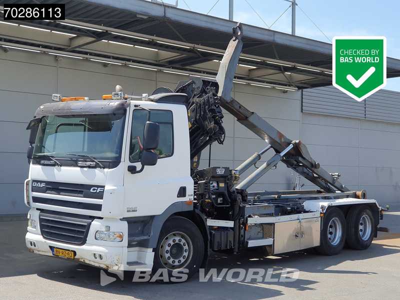 DAF CF85.360 CF 6X2 NL-Truck Hiab 211 EP-4 HIDUO Crane + Hooklift Liftachse Euro 5 - Konkstõstukiga veoauto, Kraanaga veoauto: pilt 1 DAF CF85.360 CF 6X2 NL-Truck Hiab 211 EP-4 HIDUO Crane + Hooklift Liftachse Euro 5 - Konkstõstukiga veoauto, Kraanaga veoauto: pilt 1