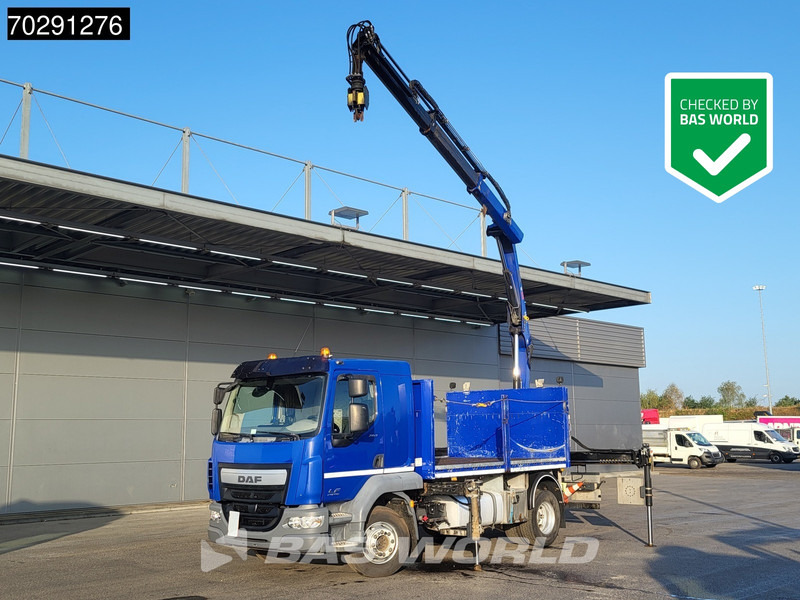 DAF LF 260 LF 4X2 HIAB 111 B-2 Hiduo Crane Automatic ACC Euro 6 - Madelveok/ Platvormveok, Kraanaga veoauto: pilt 1 DAF LF 260 LF 4X2 HIAB 111 B-2 Hiduo Crane Automatic ACC Euro 6 - Madelveok/ Platvormveok, Kraanaga veoauto: pilt 1