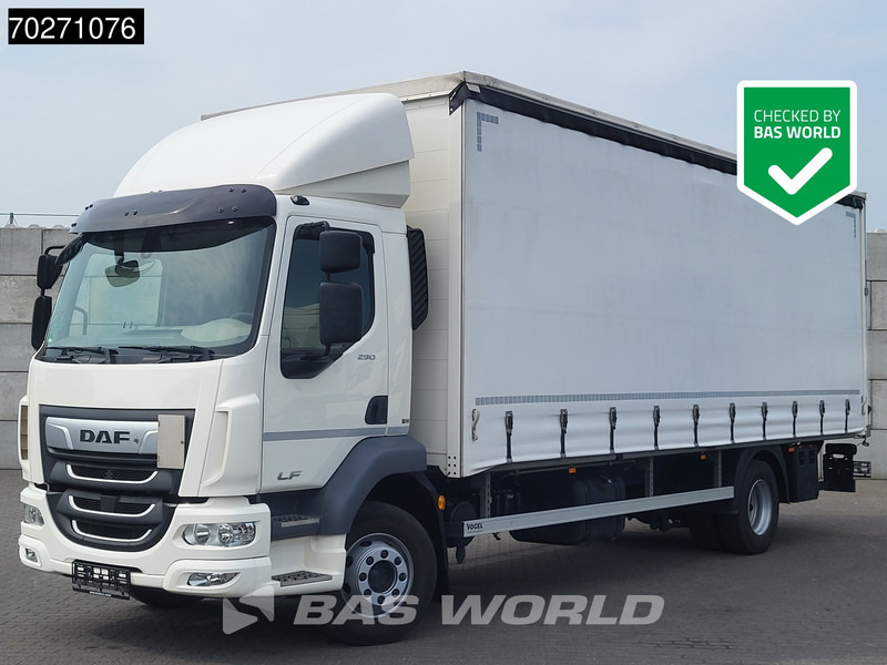 DAF LF 290 4X2 16tonner Sliding roof Automatic Ladebordwand ACC Euro 6 - Tent veoauto: pilt 1 DAF LF 290 4X2 16tonner Sliding roof Automatic Ladebordwand ACC Euro 6 - Tent veoauto: pilt 1